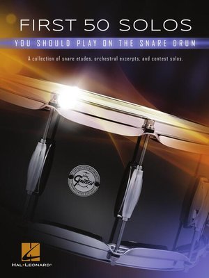 cover image of First 50 Solos You Should Play on Snare Drum